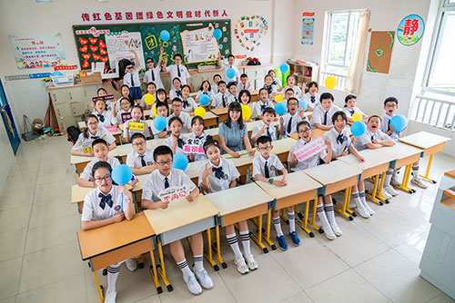 缙云小学生毕业季集体照拍摄